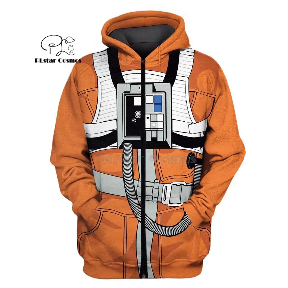 PLstar Cosmos X-Wing Pilot armstrong космический набор 3d толстовки/Толстовка зима осень Забавный Harajuku с длинным рукавом Уличная одежда