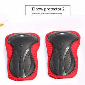 

6 Pcs Wrist Guards Outdoor Body Accessories Adult Sports Rollerblading Protection Gear Set Skateboarding Elbow Knee Pads Skating