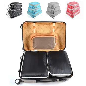 

3PCS Waterproof Compressible Portable Clothes Storage Bag Organizer Bags Cloth Storage Closet Organizer Set For Travel