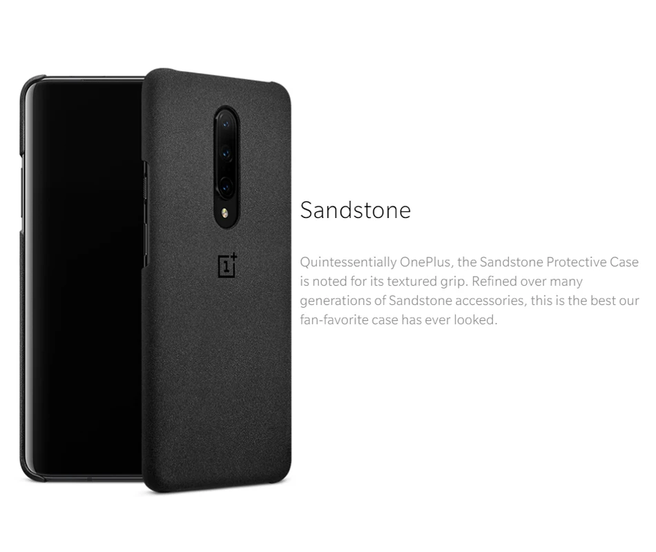 Oneplus 7 Pro Чехол От Oneplus официальный защитный чехол нейлоновый бампер песчаник чехол Oneplus 7Pro чехол