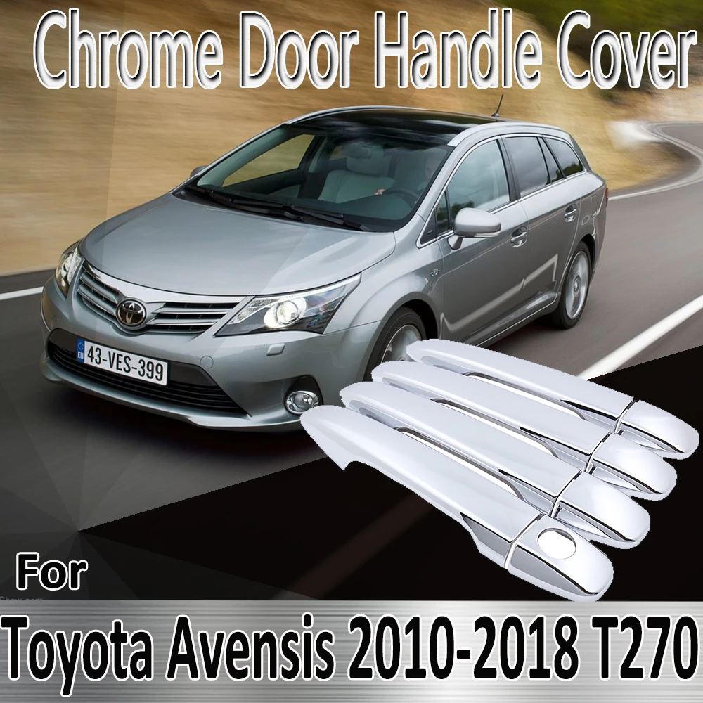 Pegatinas de decoración para manija de de Reacondicionamiento para Toyota Avensis T270, 2010 ~ 2018, 2011, 2012, 2013, 2014, 2015|Pegatinas para coche| - AliExpress