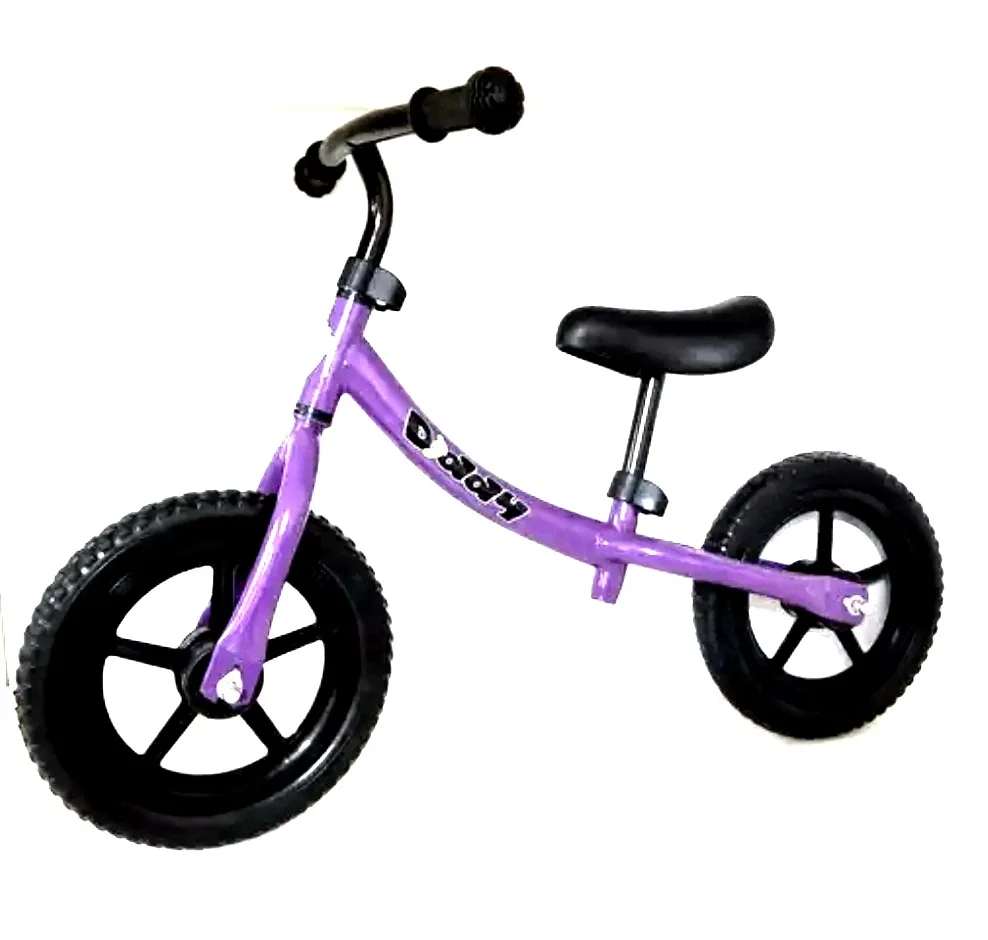 

Currently Available Supply-Style Non-Pedal Balance Car Hand Push Two-Wheel Suspension Children Kids Balance Bike Multi-color Sel