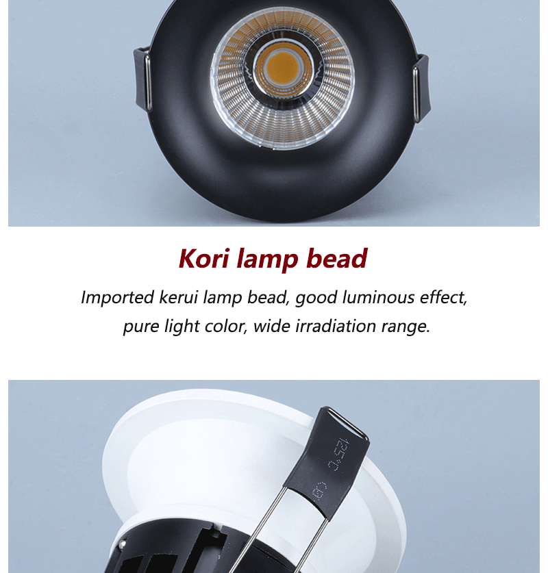 LED adjustable COB Concentrator AC85-265V 9W 12W 15W 18W H3ec44fa5170644eba136bf3d84ffd643O