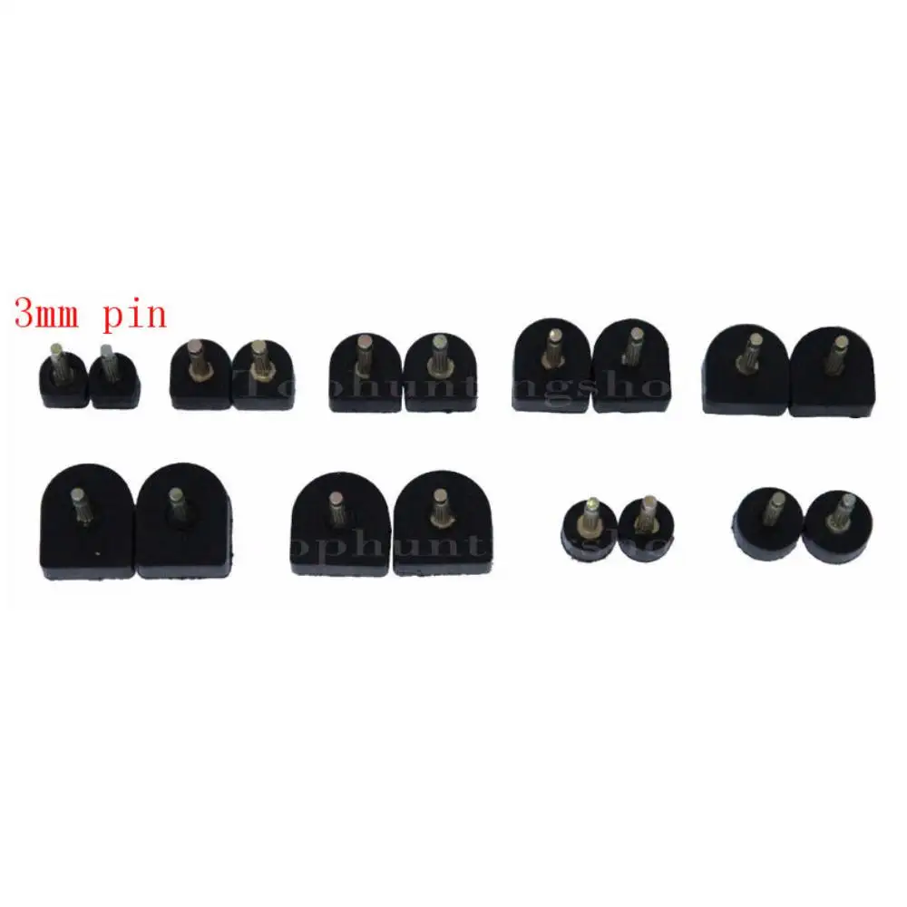 Kiwi Heel Tip Replacement Dowels - 3 Pairs, Assorted Sizes - Walmart.com