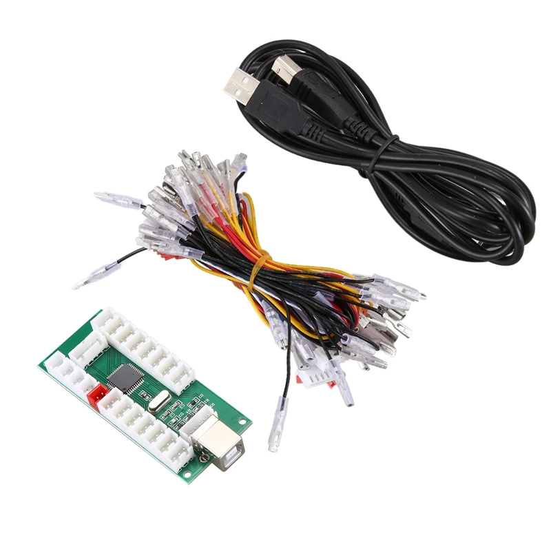 USB энкодер для ПК микросхема джойстика аркадный Комплект сделай сам ПК/Android/PS3/KOF