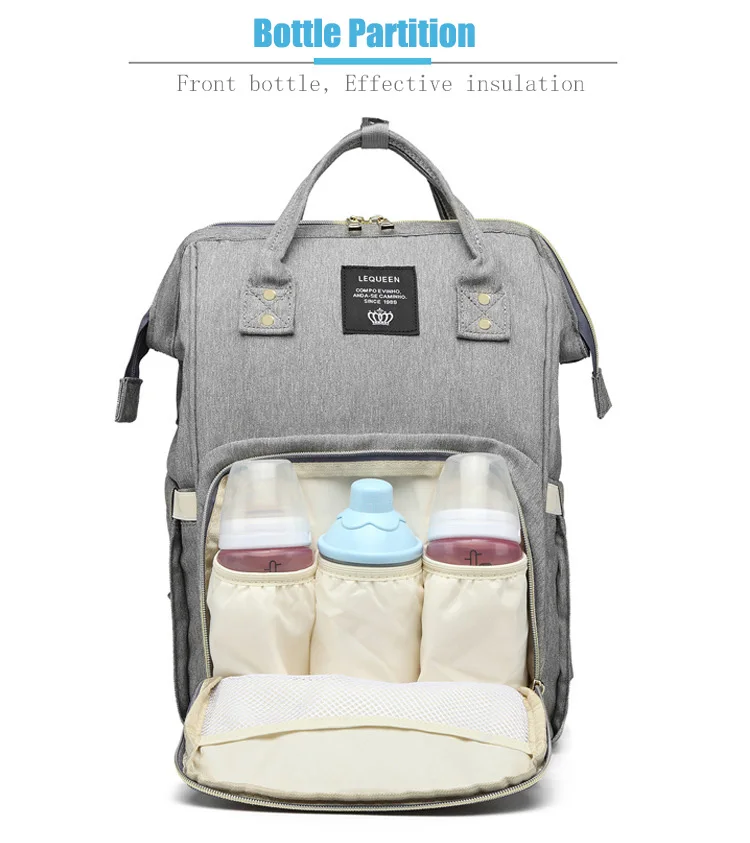 Сумка для детских подгузников с интерфейсом USB большой водонепроницаемый Набор сумок для подгузников Мумия дорожный рюкзак для беременных сумка для кормления с крюком