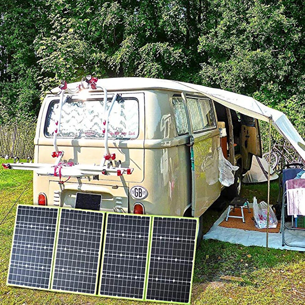 Гибкая солнечная панель батарея с контролером 12v 300 Вт 200 Вт 100 Вт 150 Вт портативное солнечное зарядное устройство 12 В конектор для солнечной аккумулятор для автомобиля лодки панмонокристаллический водонепроница