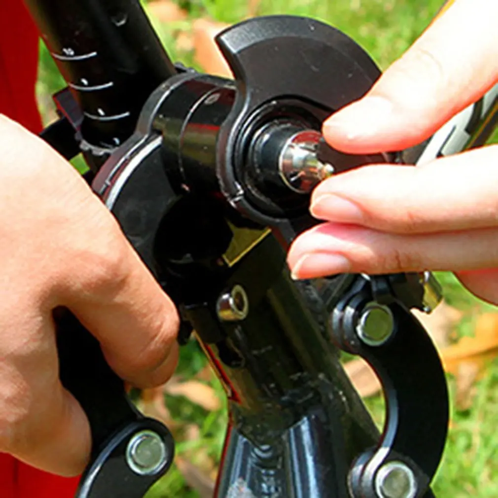 Bicycle Lock Anti-Theft Chain Burger Lock Mountain Bike Bicycle Accessories Electric Car Fixed Folding Lock Accessories