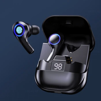 

Wireless Headphones Bluetooth Earphone Sports Waterproof TWS Stereo Headsets With Microphone Touch Control Earbuds Earphones