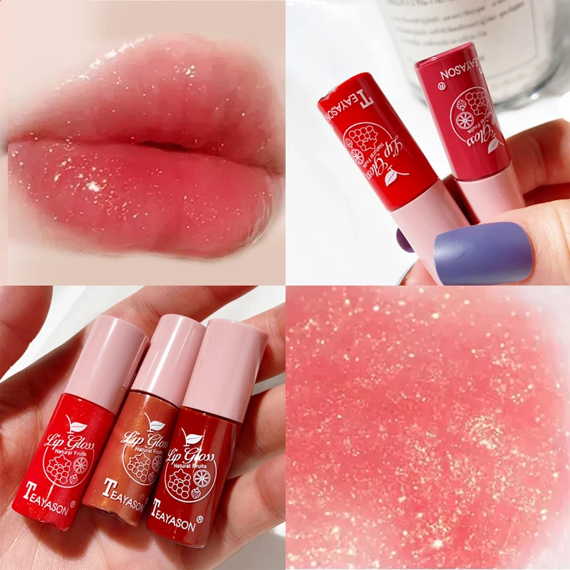 

Velvet matte starry sky glass moisturizing lip glaze shiny sequins female liquid pearlescent belt flash waterproof lip gloss