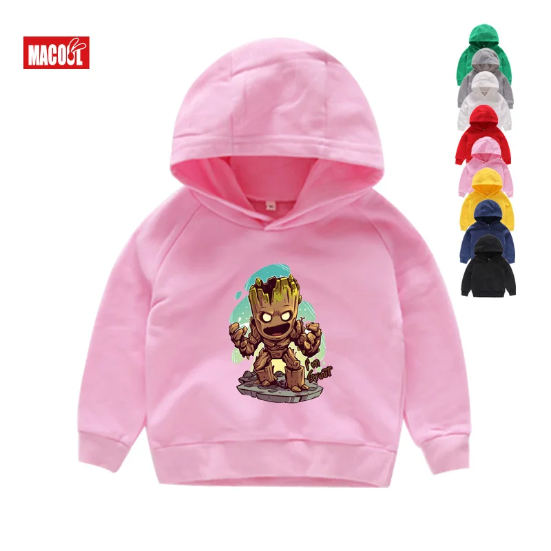 Hoodies Лидер продаж; толстовки с принтом «Мадагаскар»; толстовки и свитшоты для мальчиков; Милые Желтые толстовки с длинными рукавами; сезон осень - Цвет: Hoodies