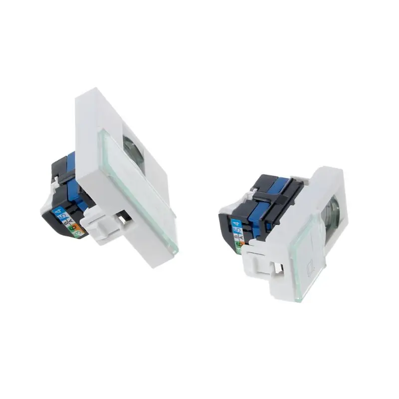 CAT6 сетевой модуль информации разъем RJ45 8P8C разъем адаптера Keystone Jack стандартная настенная пластина X6HA