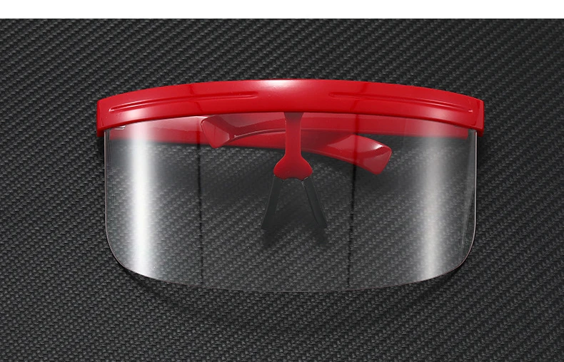 Oversized Windproof Mask Goggles Sunglasses Women  Fashion One Piece Rimless Sunglasses Men Outdoor UV400 Crystal Glasses O960