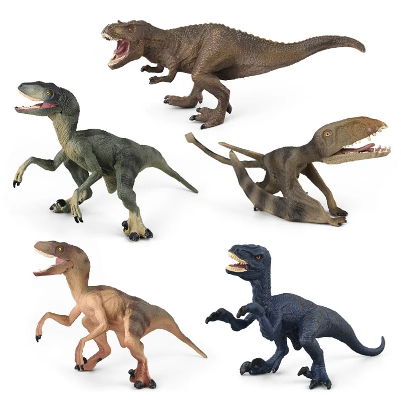

Simulation Tylosaurus/Pterosaur/Velociraptor Figure Collectible Toys Dinosaur Animal Action Figures Kids Sandtable Scene Toy