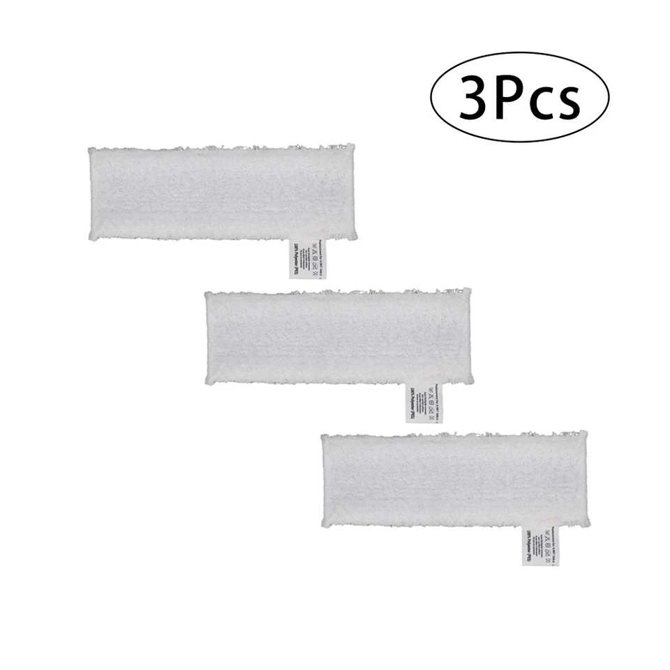 3pcs Mop Cloth Floor Pads Kit For Karcher SC2 SC3 SC4 SC5 Easyfix Steam Cleaner