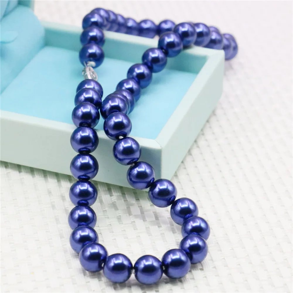 Paparazzi Party Dress Princess Blue Pearl Necklace | CarasShop