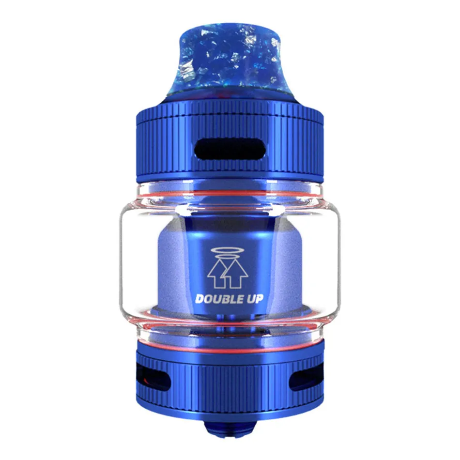 Goforvape dual Up RTA 2 мл уникальный двойной резервуар для регулировки воздушного потока