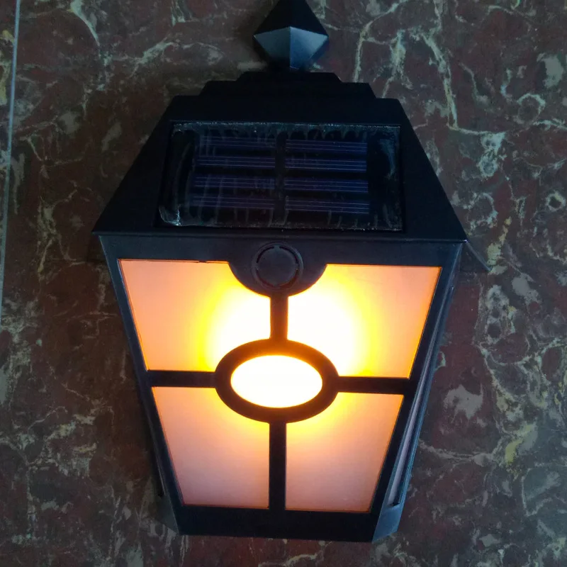 

Solar energy wall lamp flame new solar lamp solar lamp amazon ebay hot style
