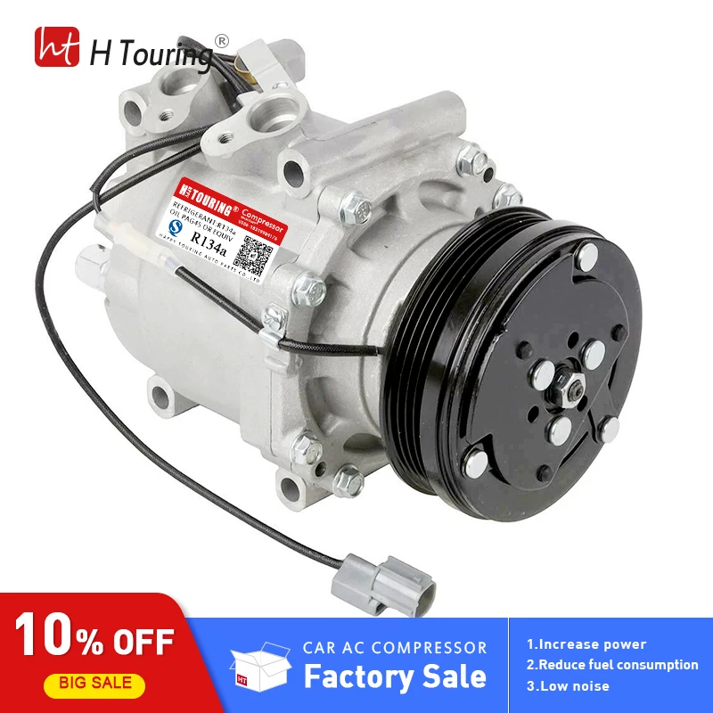 Компрессор переменного тока 38800 P06 A02 P2F A01 38810 A04 A05 для Honda Civic Del Sol L4 1.5L 1.6L 1994 1995 TRS09|ac