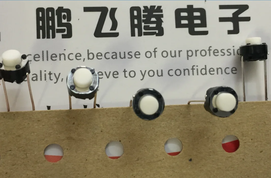 20 Pz/Lotto Skqnaed010 Importato Giappone Touch Switch 6*6*5 In Linea 2-Pin Round Reset Pioneer Mixer Pulsante Interno