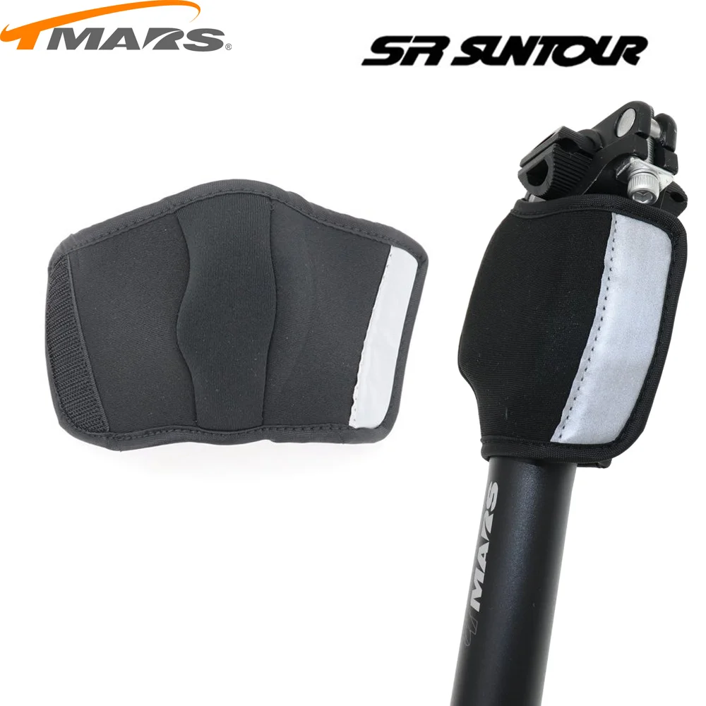 Generic Seatpost Protective Cover Reflective Finger For Suntour Ncx