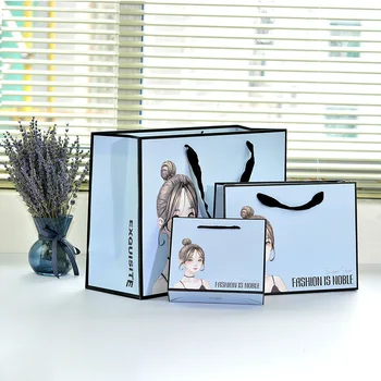 

girl candy paper packaging коробка упаковка gift bags clothing shopping cookie cosmetic bag papieren zakjes пакетики упаковочные