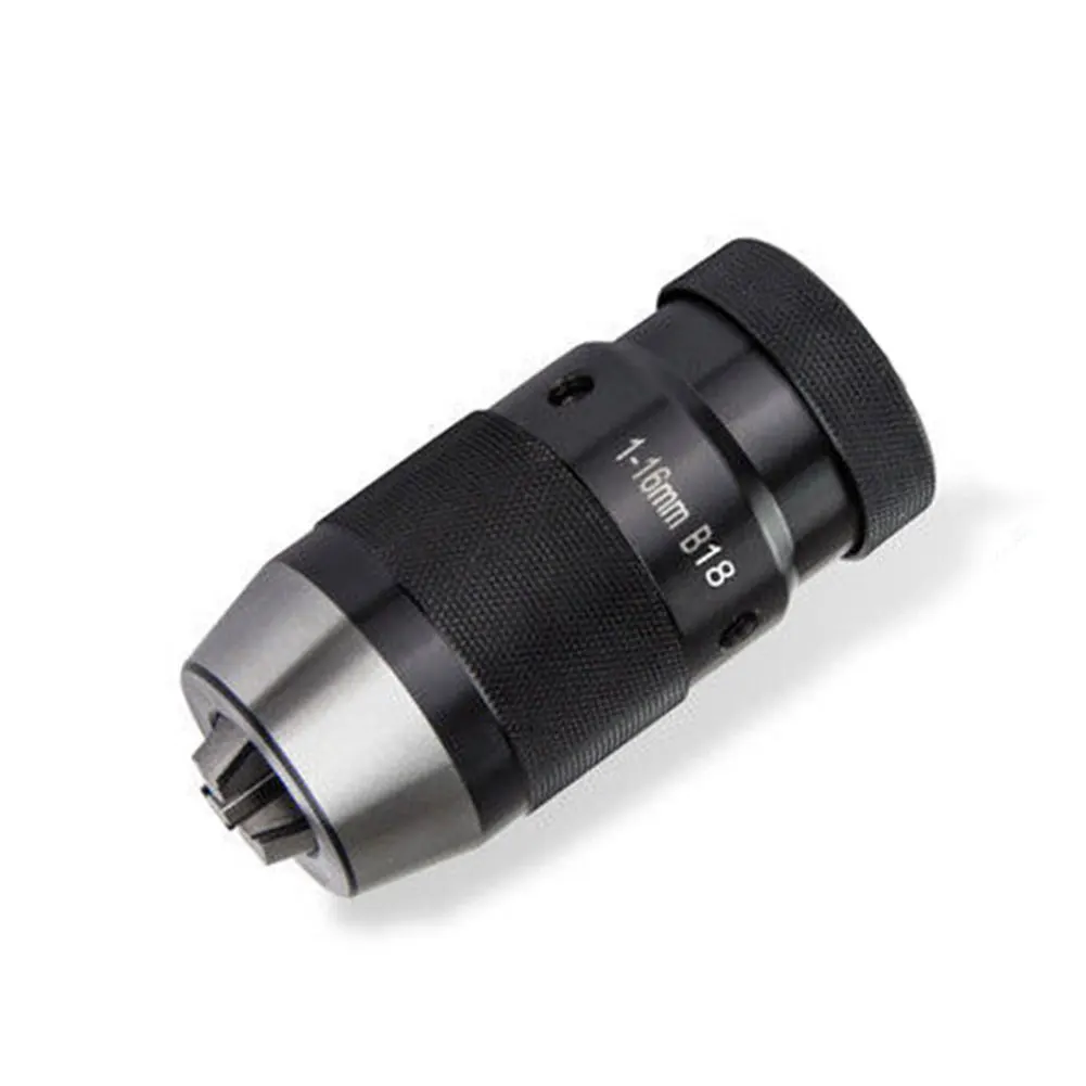 

1-16mm Drilling Tool Multi Use Alloy Convertor Arbor Keyless Accurate Durable Easy Operation Drill Chuck Self Tighten Universal