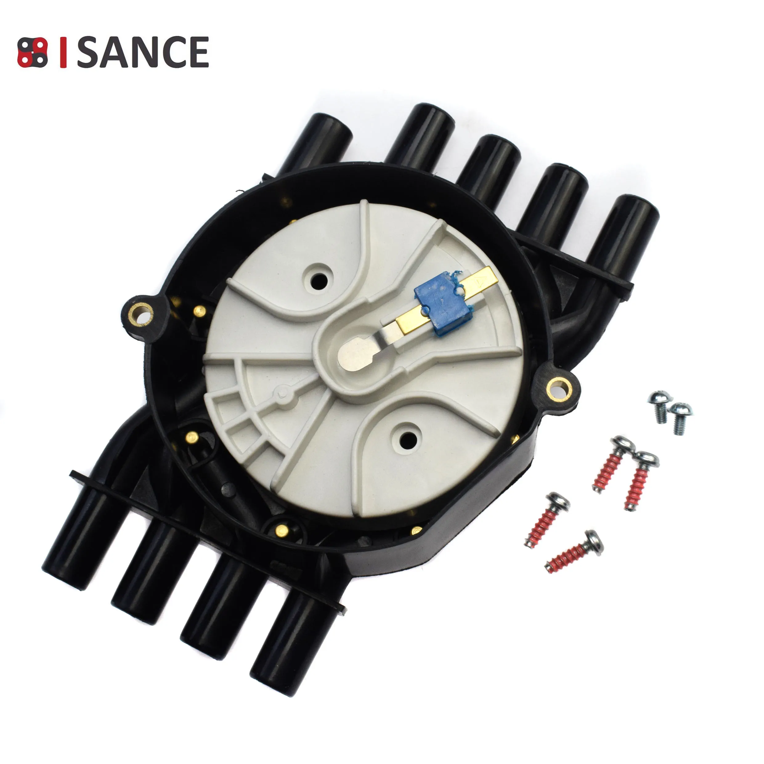 ISANCE Distributor Cap D329A Rotor D465 10452457 10452459 For Cadillac GMC Chevrolet Blazer C1500 C3500 Express G10 G1500 G20
