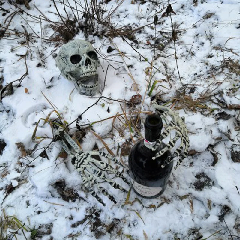 

Halloween skeleton Tombstone gravestone props Halloween party home garden decoration pumpkin ghost witch wizard horror cosplay