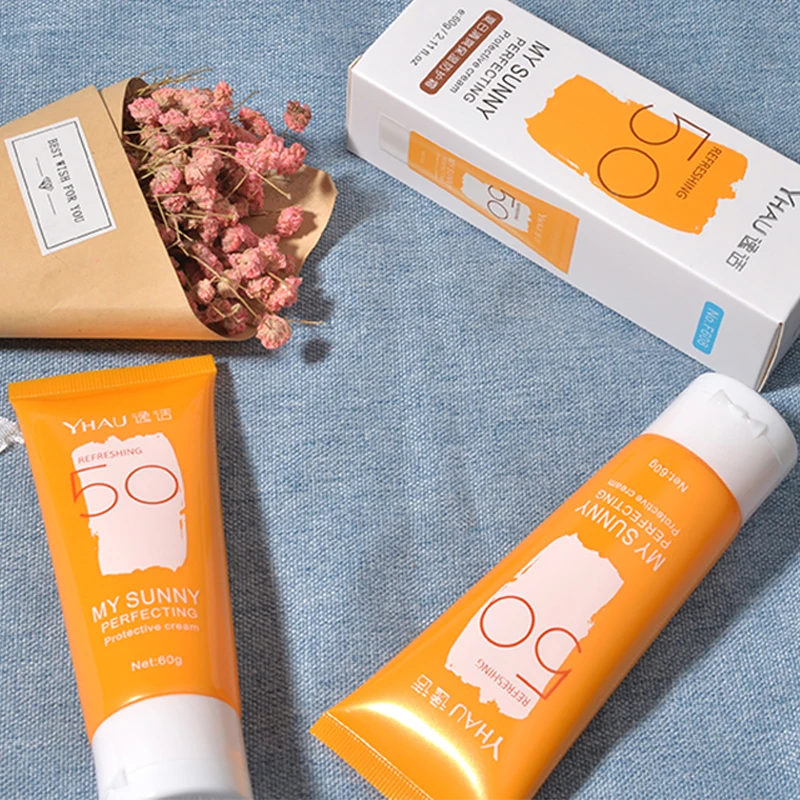 Солнцезащитный крем для кожи лица SPF 50, солнцезащитный крем для лица и тела, отбеливающий солнцезащитный крем, антивозрастной увлажняющий крем с масляным контролем
