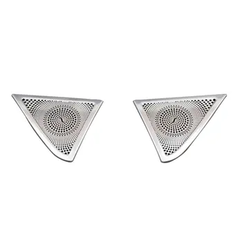 

Car styling Back Door Loudspeaker Audio Speaker Cover Trim Rear Sticker Accessories for C Class W204 C180 C200 2008-2014