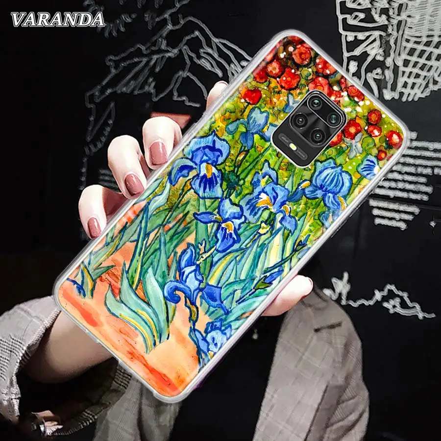 Van Gogh Paintings Silicone Case Couqe For Xiaomi Redmi Note 9S 8T 7 8 9 Pro Max Redmi 9 8 8A 7 7A 9A 9C Soft Clear Phone Cover