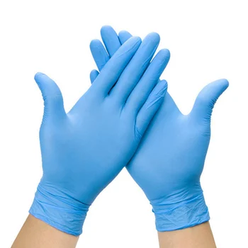 

DEWBest White Nitrile Examination Gloves Latex FreeDisposable Nitrile Glove