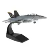 1/100 Scale F/A-18 Strike Fighter Plane Diecast Display Model with Stand 1