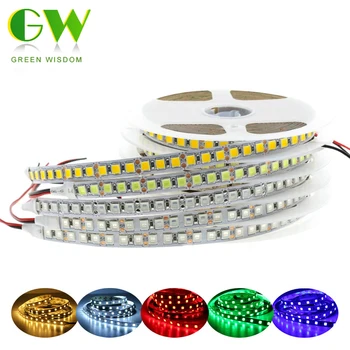 

DC12V LED Strip Light 5054 Waterproof Flexible LED Ribbon 60LEDs/m 120LEDs/m Brighter than 5050 3528 12V RGB Diode Tape 5m/lot