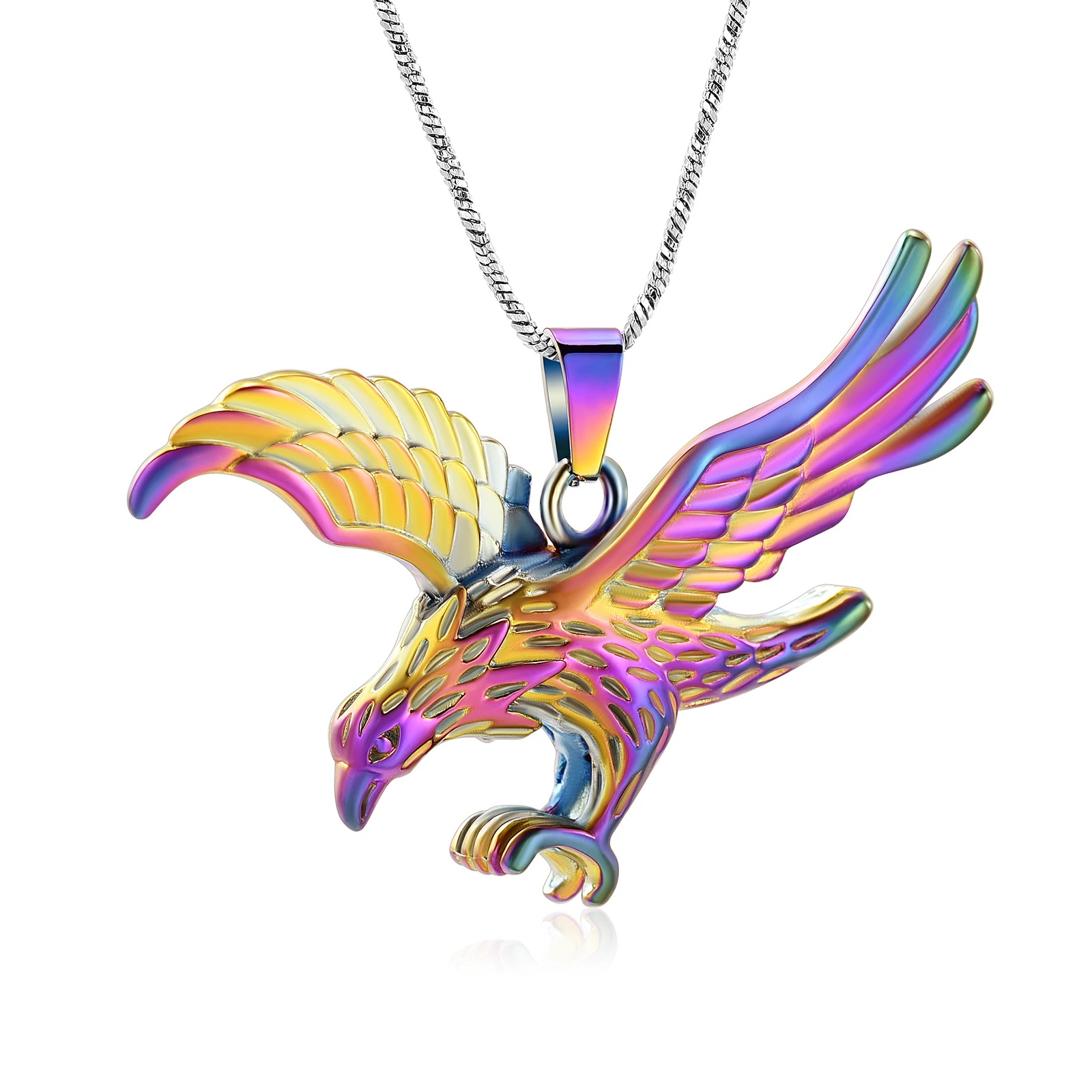 CremationJewelryEagleUrnNecklaceforAshesEagleShapeUrnLocket