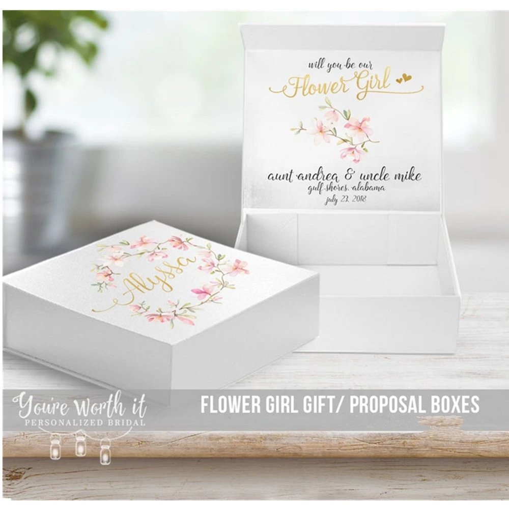 flower girl gift box