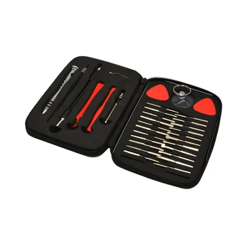 

32 in 1 Mobile Phone Disassembly Repairing Tool Kit 32PCS alloy Cell Phone Repair Tool set for iPhone 11 pro for Samsung PC