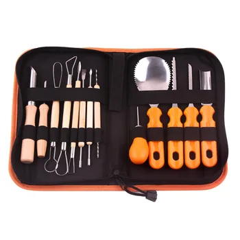 

5/14Pcs Professional Pumpkin Carving Tool Kit Easily Carve Sculpt Halloween Tools Supplies 66CY
