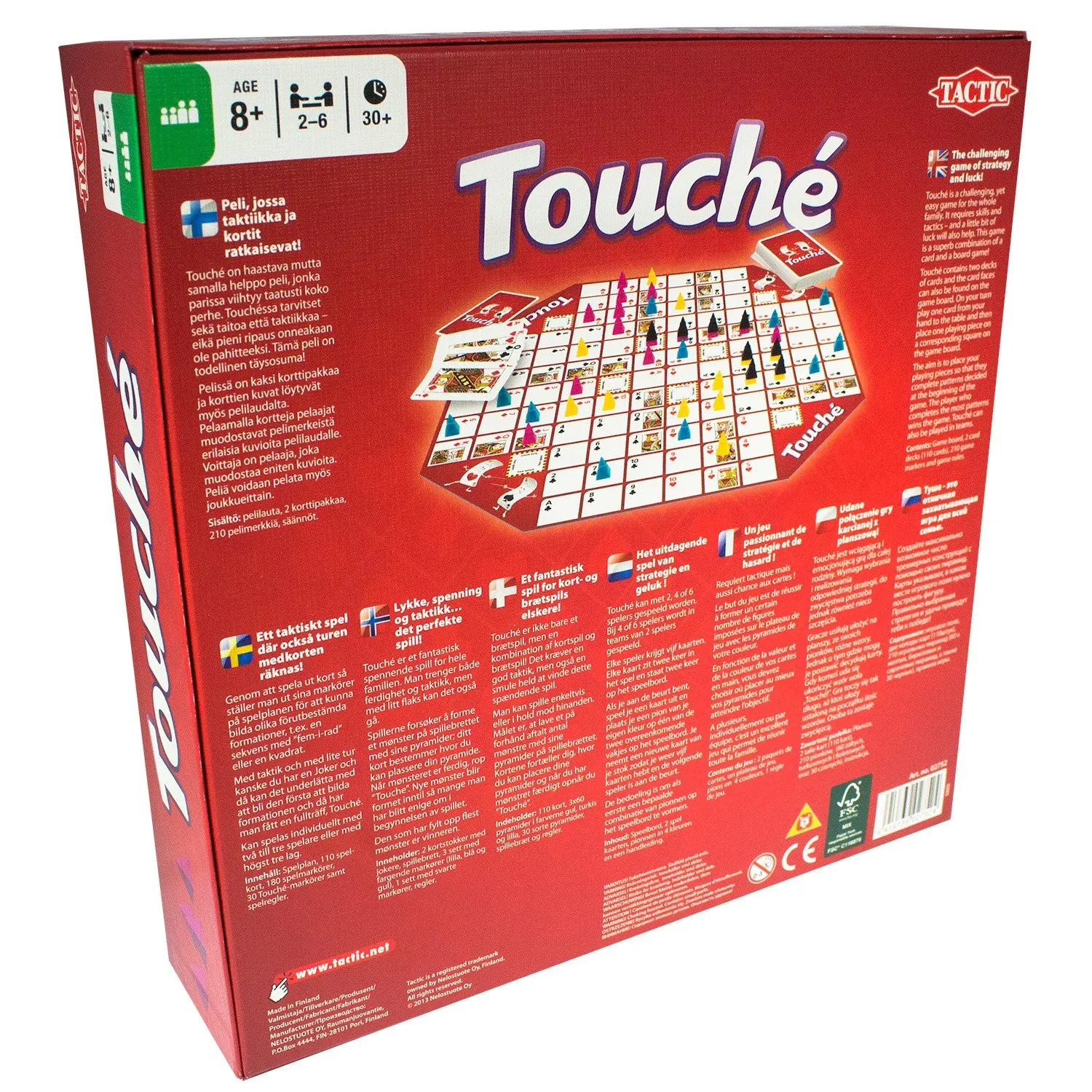 Toys& Hobbies Games and Puzzles Games Party Games Tactic Games 404845