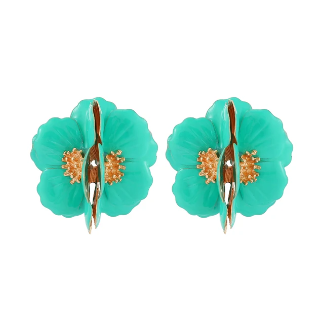 Ztech New Green Series Set Earrings Designer Jewelry Crystal Tassel Za Accessories Handmake Statement Bijoux Pendientes Brincos E2179