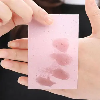 

Protable Absorbent Paper Oil Control Wipes Green 100PCS Rose Tool Absorbing Oily Face Cleaning Tea Sheet Matcha Summ S8I5