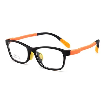 

Glasses for Kids Boys Girls TR90 Square Flexible Frame Anti-Eyestrain Anti-Glare Age 4-10 can CSV
