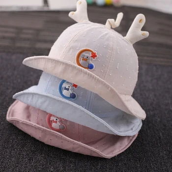 

Baby hat spring and autumn thin section princess cute children hat summer
