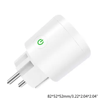 

EU Plug WiFi Socket Smart Phone Timing Outlet Switch Remote Control 85WD