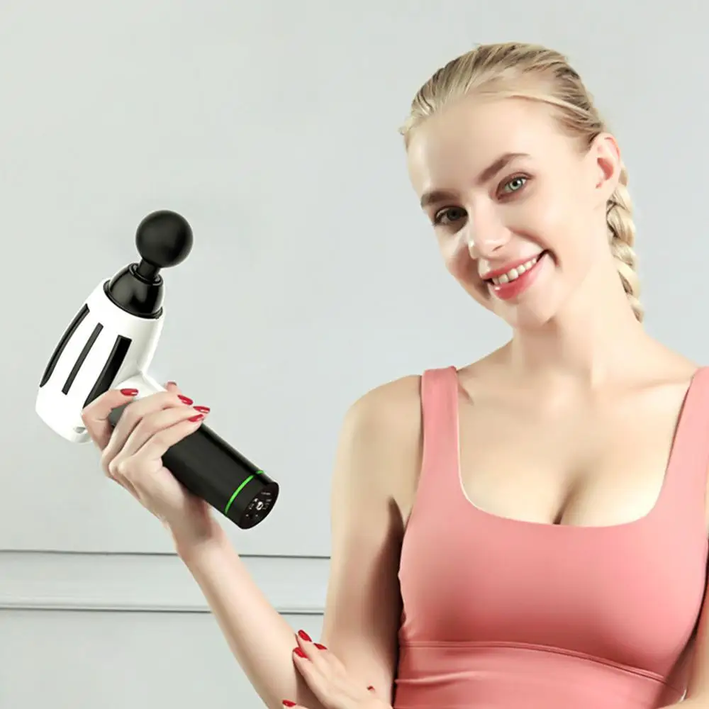 

Therapy Massage Gun Back Massager Pain Body massagers health care LCD Display Deep Muscle Relaxation Exercising Slimming Shaping