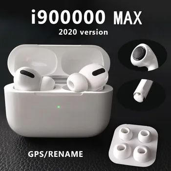 

i900000 MAX tws Pressure Sensor Wireless bluetooth Earbuds i900000 pro tws GPS and Rename pk i9000 tws i300000 pro i50000tws