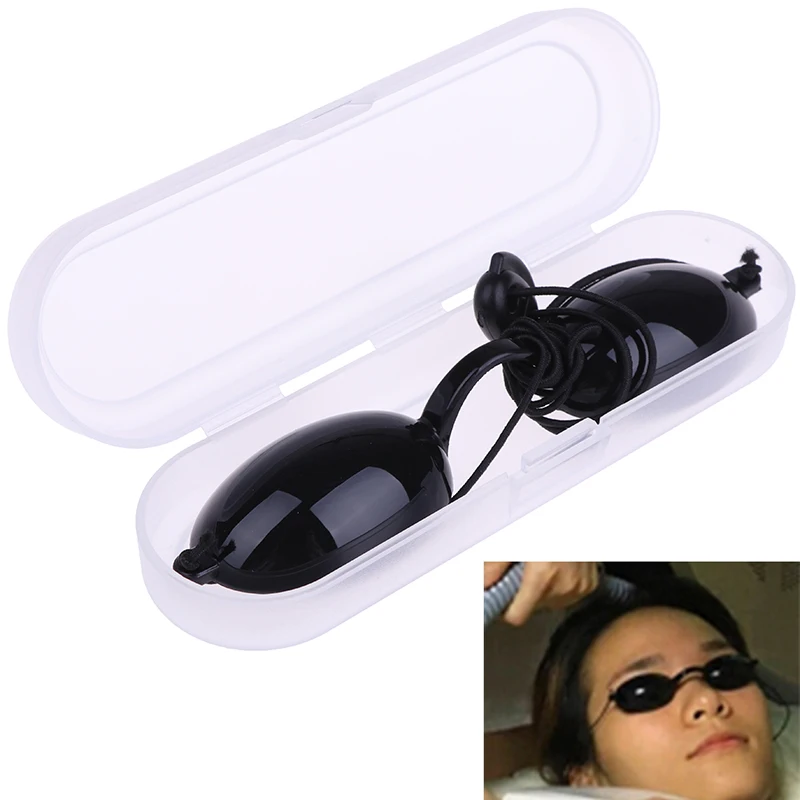 Soft Silicone Eyepatch Safety Goggles Protective Glasses Adjustable Eyewear Protection Beauty Laser Eyecup 7Colors