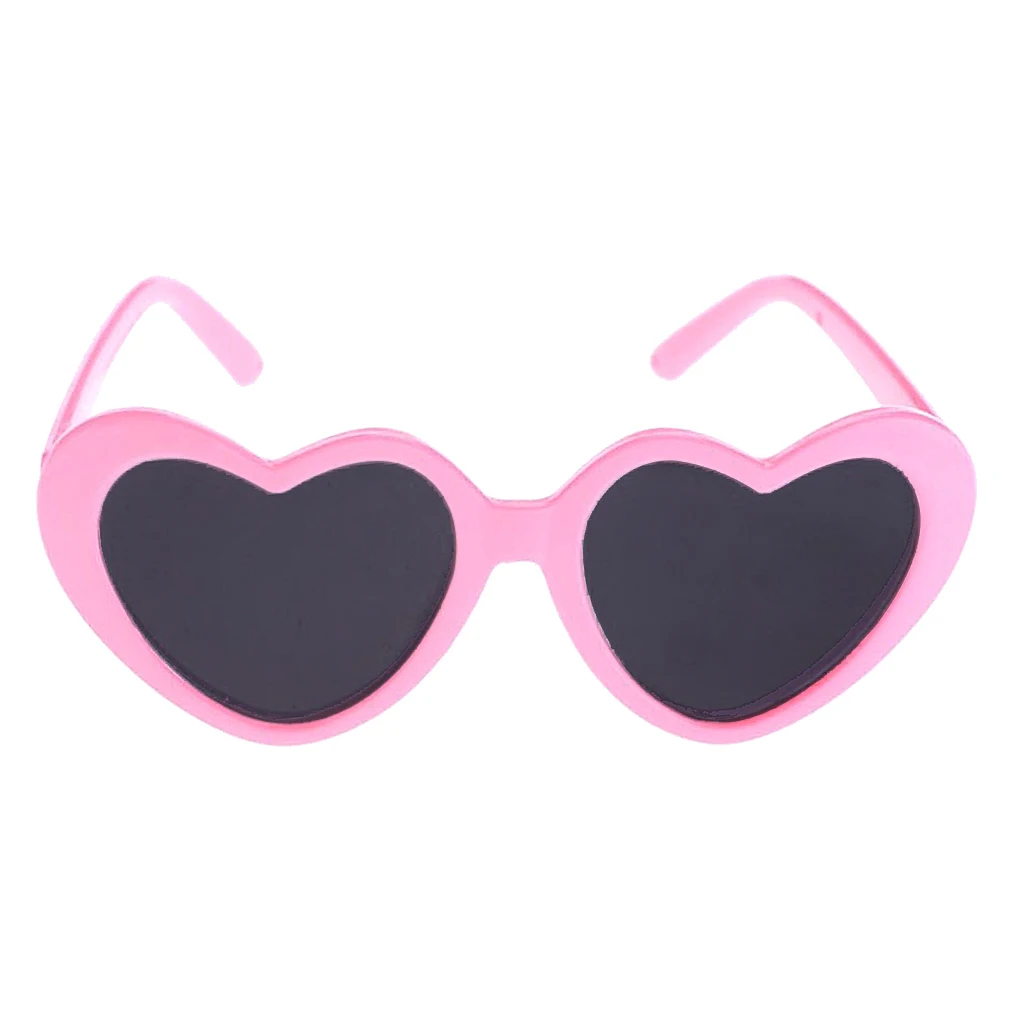 Pair of Heart Frame Glasses Sunglasses for 18'' American Dolls | Игрушки и хобби