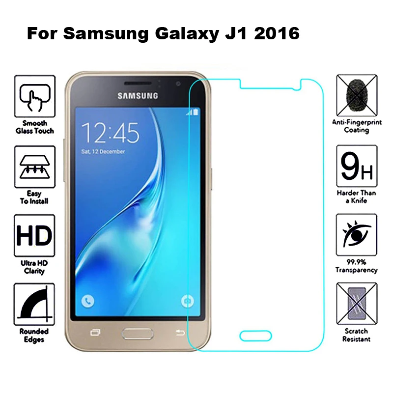 Стекло для Samsung Galaxy J1 2016 защитная пленка закаленное стекло J120F J120 SM DS|Защитные